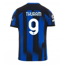 Inter Milan Marcus Thuram #9 Hjemmedrakt 2023-24 Kortermet